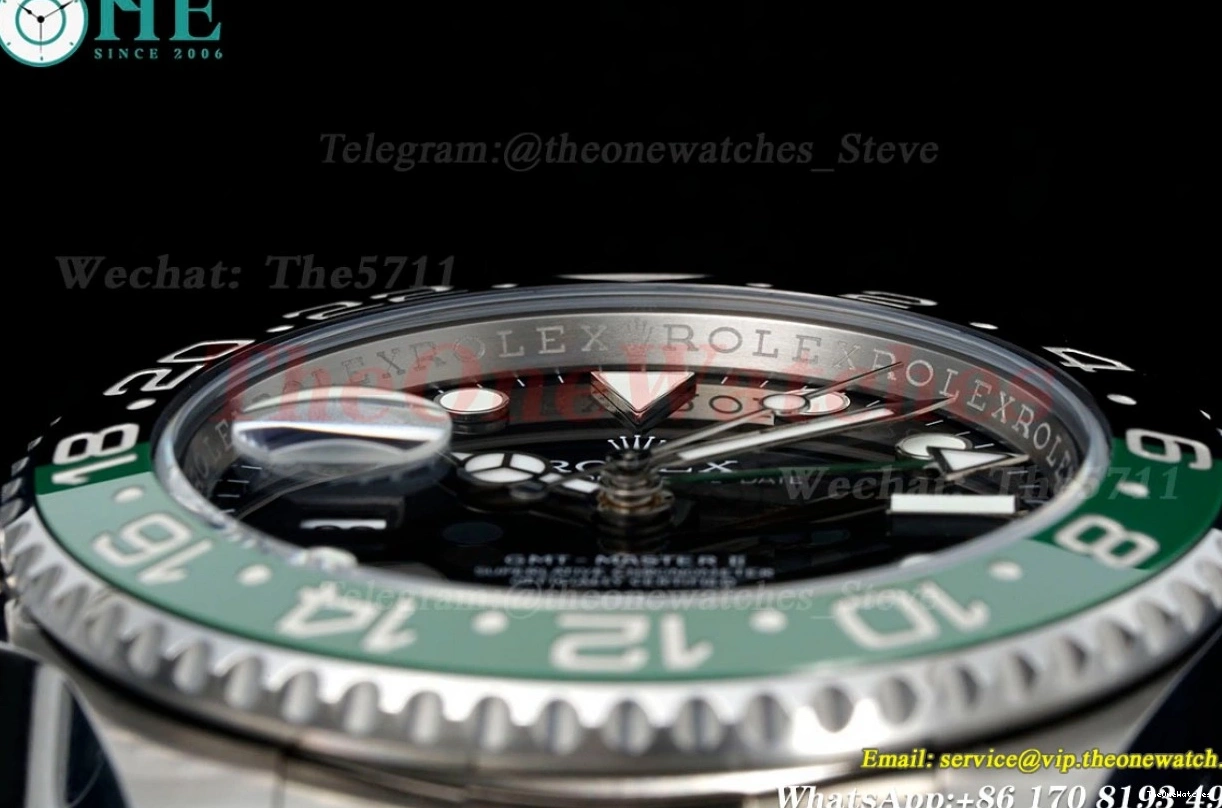 Sprite Master Jub SH3285 II GMT Black EWEF SS SS Dial 126720 40mm 1218